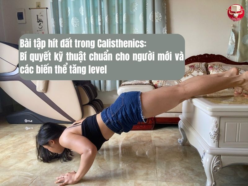 Bài tập hít đất trong Calisthenics: Bí quyết kỹ thuật chuẩn cho người mới và các biến thể tăng level