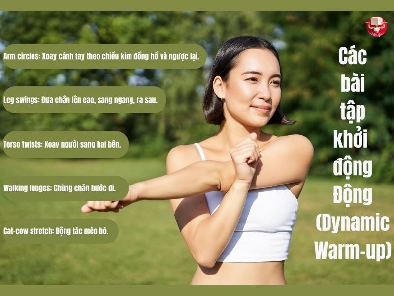 Năm động tác khởi động động trước khi tập có thể tham khảo để giảm nguy cơ chấn thương