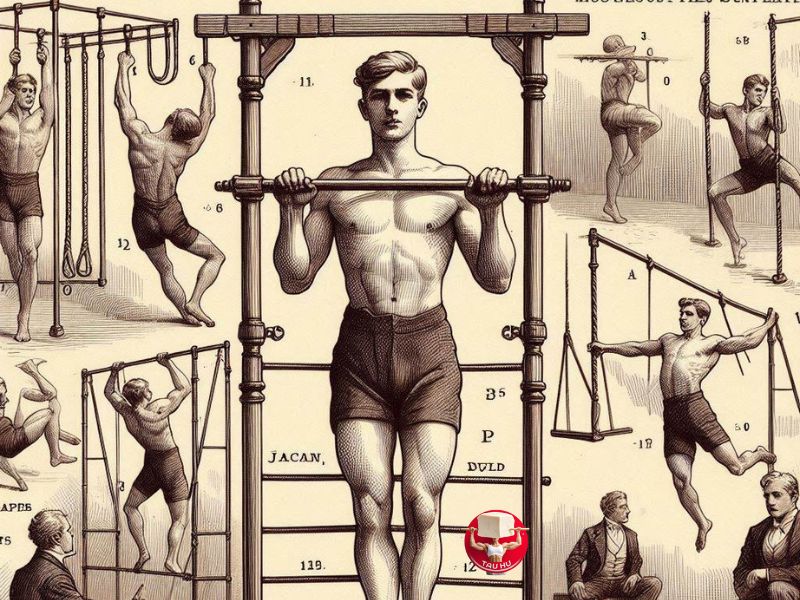 Calisthenics từ A tới Z: Định nghĩa, Nguồn gốc và 6 nguyên tắc tập luyện hiệu quả 14 Từ thế kỉ 19, các dụng cụ như xà đơn, xà kép đã được đưa vào cho bộ môn calisthenics nhờ các nhà giáo dục thể chất như Friedrich Ludwig Jahn (Đức) và Pehr Henrik Ling (Thụy Điển)