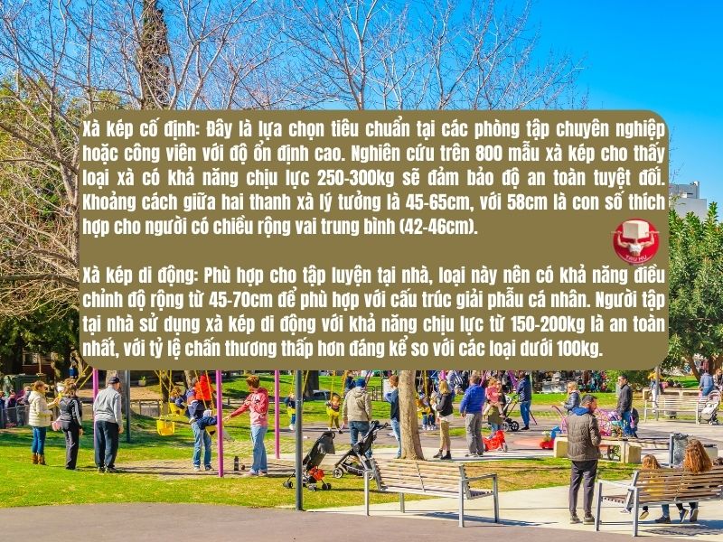 Tiêu chí lựa chọn xà kép cố định và xà kép di động