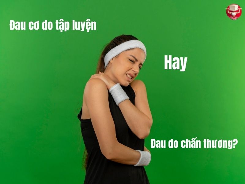 Phần lớn người tập không phân biệt đau do tập luyện hay do chấn thương, dẫn đến những trường hợp chấn thương trở nặng do tiếp tục tập luyện không đúng cách