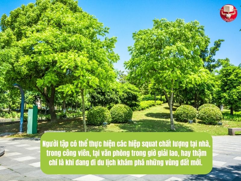 Tính tiện lợi của bài tập Squat 