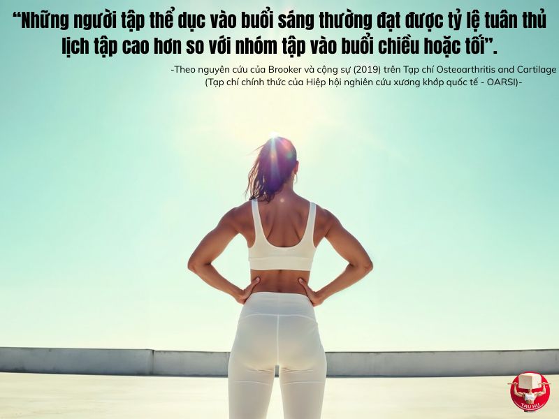 Calisthenics cho phép bạn tận dụng "giờ vàng" để tạo thói quen tập luyện đều đặn và bền vững, do những người tập thể dục vào buổi sáng thường đạt được tỷ lệ tuân thủ lịch tập cao hơn so với nhóm tập vào buổi chiều hoặc tối
