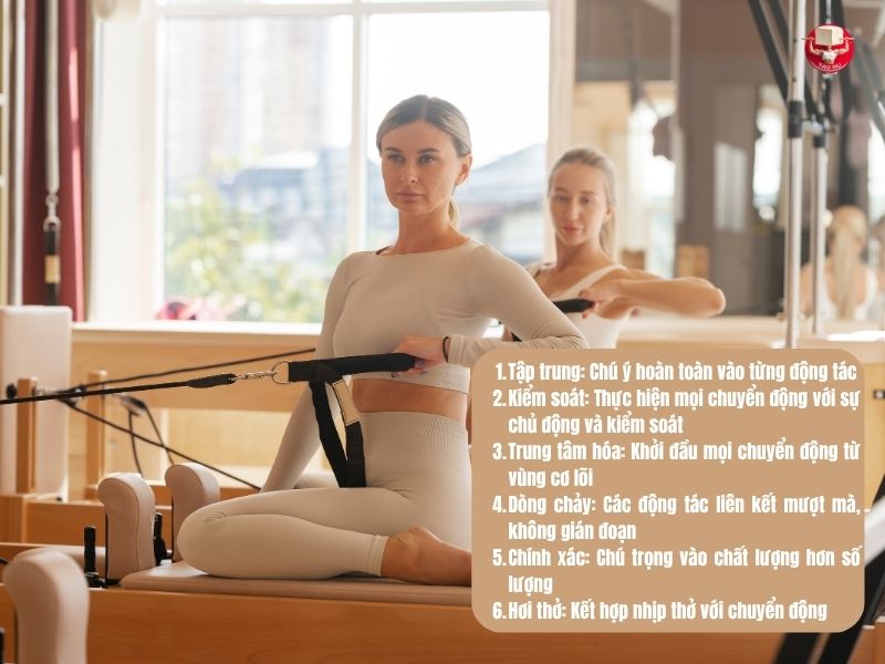 6 nguyên tắc cốt lõi của Pilates