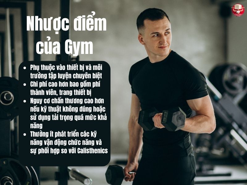 4 nhược điểm chính của Gym