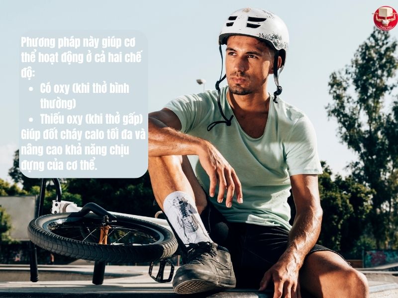 Interval Cycling giúp cơ thể hoạt động ở hai chế độ, từ đó đốt calo nhiêu hơn