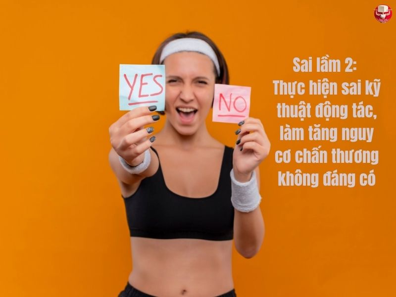 Kỹ thuật sai làm giảm hiệu quả tập luyện và có thể dẫn đến các chấn thương như viêm gân, căng cơ và tổn thương sụn khớp, ảnh hưởng nghiêm trọng đến khả năng chạy bộ