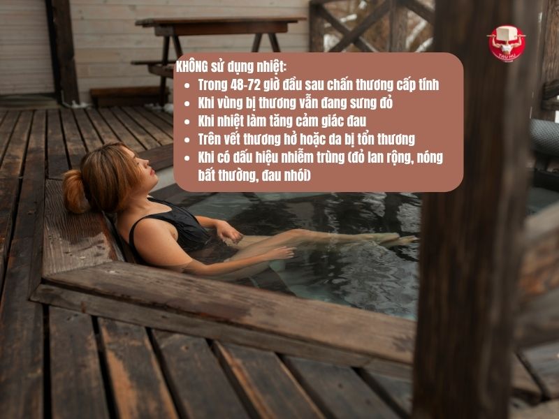 Lưu ý 5 trường hợp không sử dụng nhiệt 