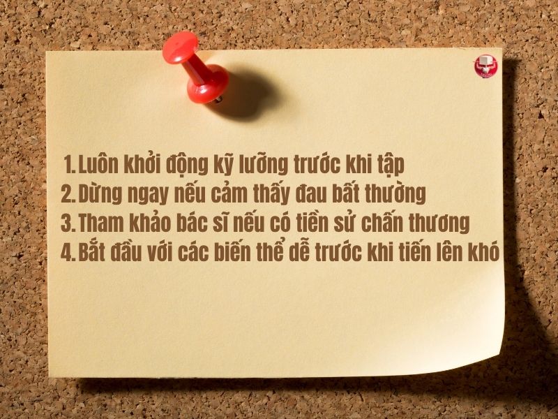 4 lưu ý an toàn