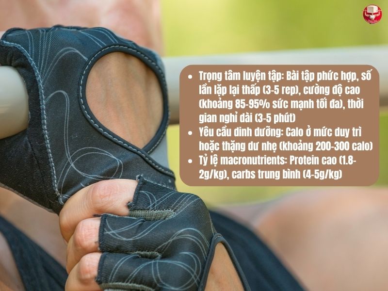 Tính toán calo cho người tập Calisthenics: Ăn bao nhiêu để đạt mục tiêu? 19 Đặc điểm của mục tiêu chinh phục sức mạnh tối đa
