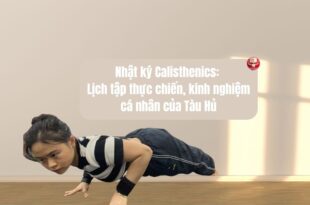 Nhật ký Calisthenics: Lịch tập thực chiến, kinh nghiệm cá nhân của Tàu Hủ