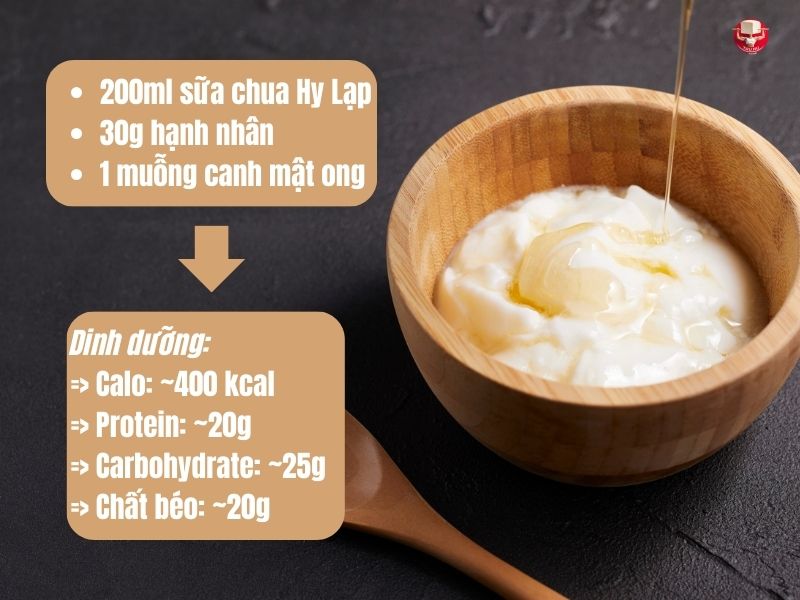 Thực đơn bổ sung để đạt mục tiêu 3000 kcal