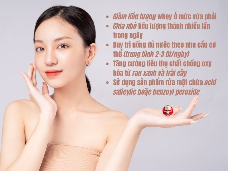 Để giảm thiểu vấn đề về da, bạn có thể áp dụng 5 biện pháp này