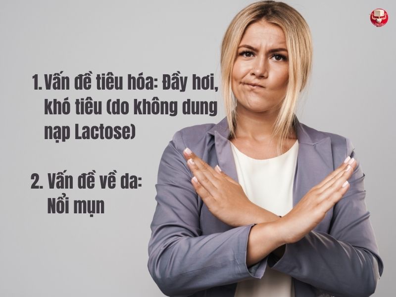 Hai vấn đề phổ biến nhất khi dùng whey protein