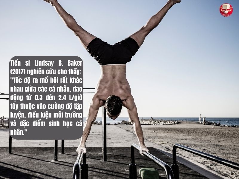 Một người tập Calisthenics có thể mất 0.8-1.5 lít mồ hôi mỗi giờ